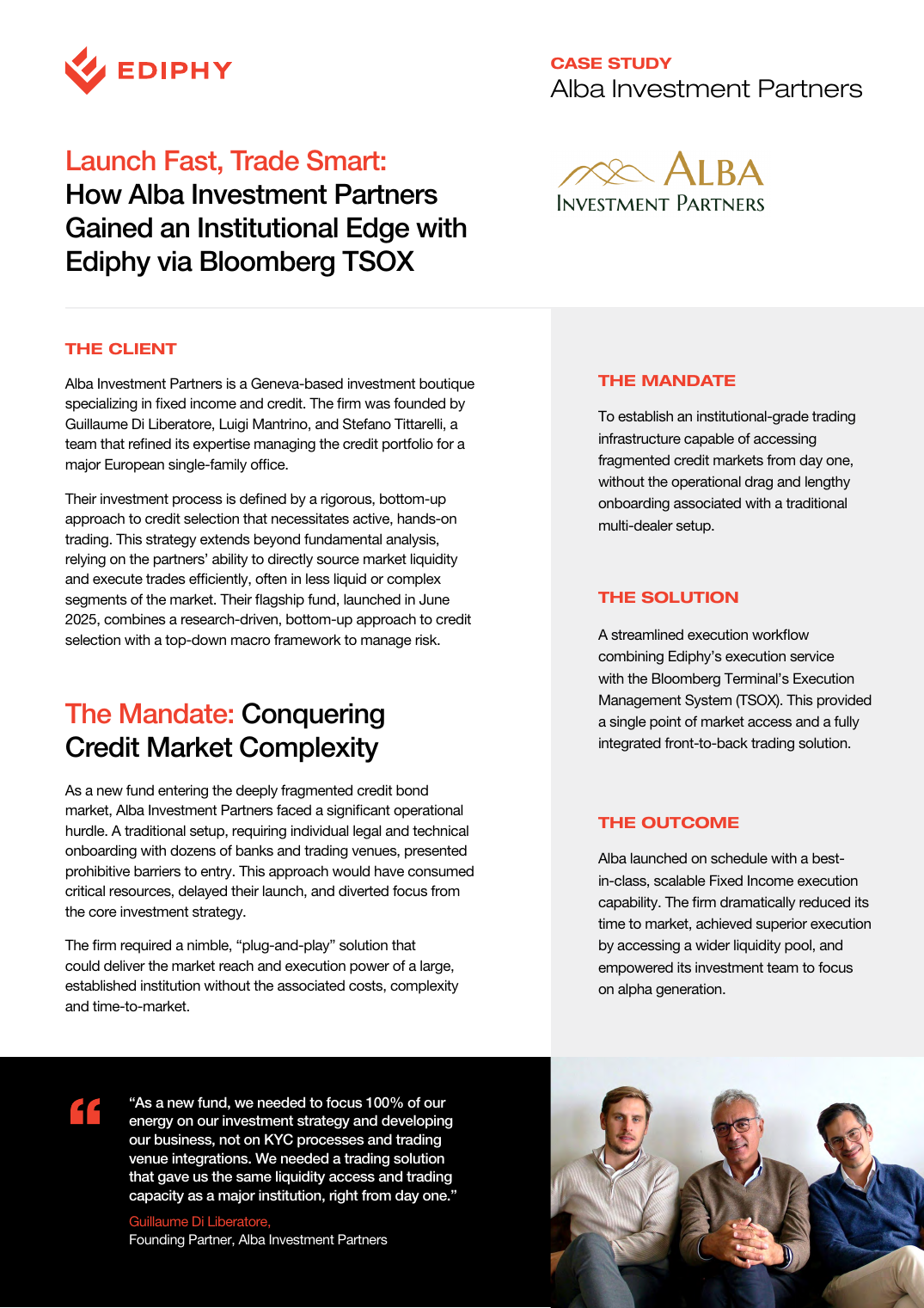 Credit Hedge Fund Start-up preview